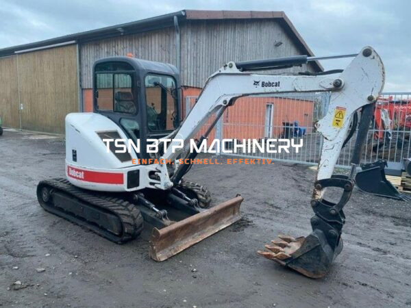 Mini Leder Bobcat 430 / 3.5 T - Anlass 2007