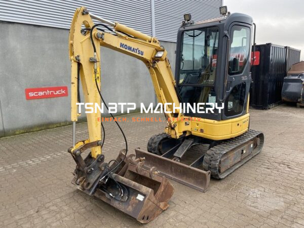 Mini Pelle Komatsu PC20MR-2 (2005) - 2T, 2280 Heures