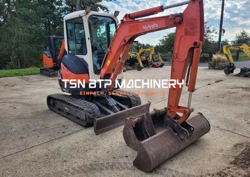 Kubota U25-3 Occasion 2010 - Mini Pelle 2,6T avec 3 Godets